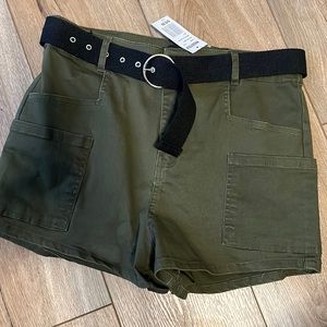 Army Green Shorts